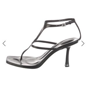 Alexander Wang Black Strappy Heels